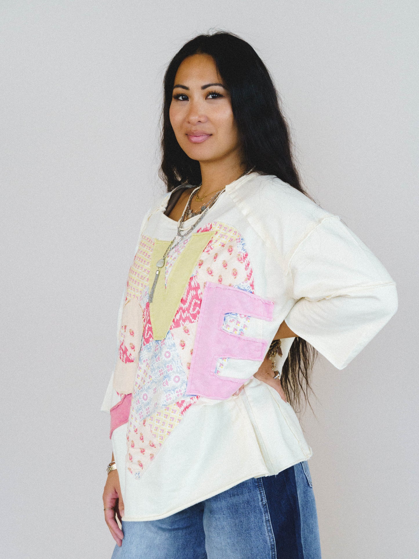 All in Love Tee - Cream