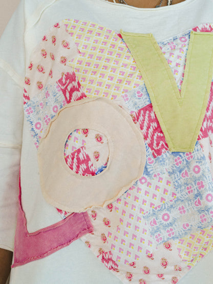 All in Love Tee - Cream