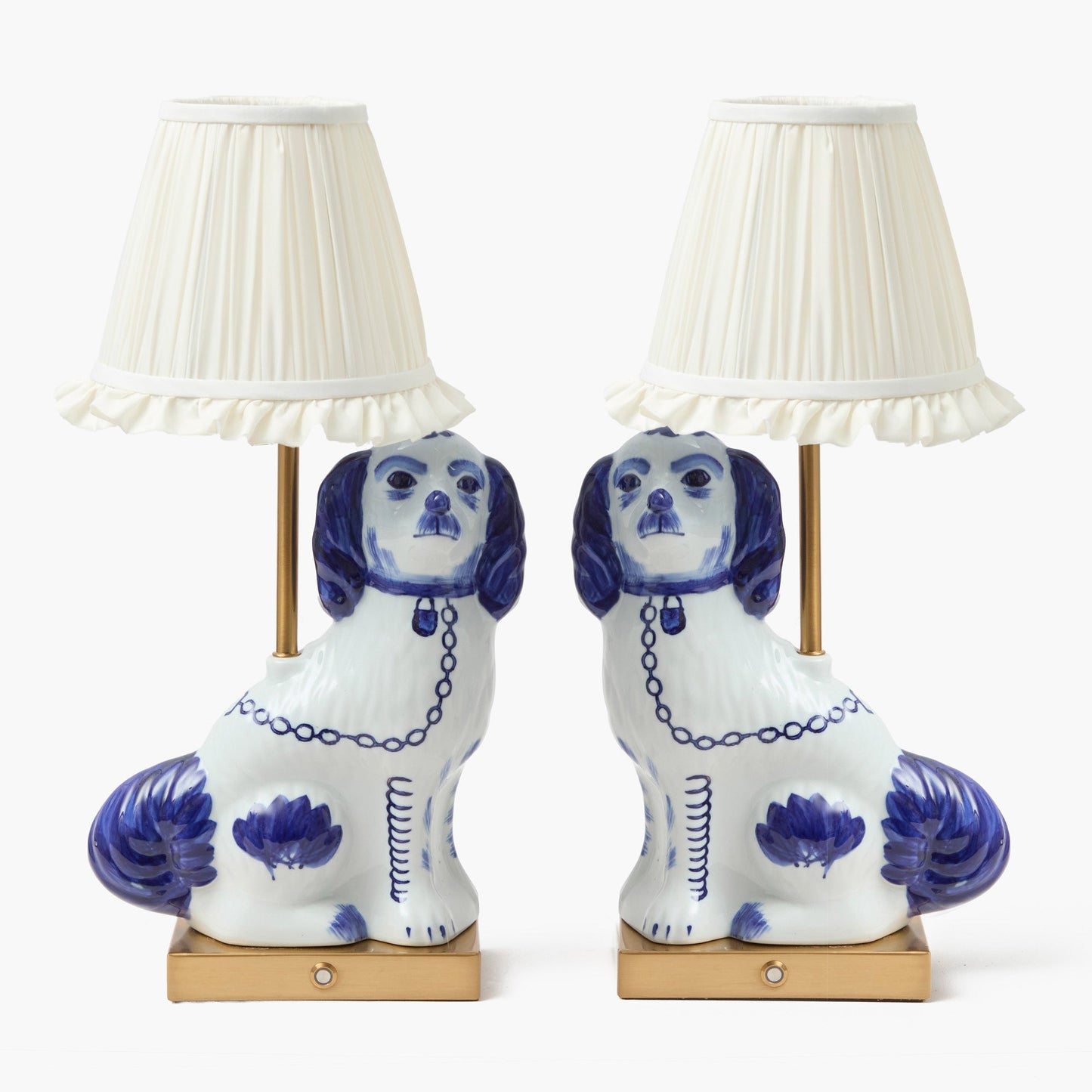 Cream Ruffle Lampshade (18cm)
