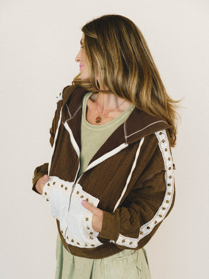 Cool Vines Jacket - Chocolate