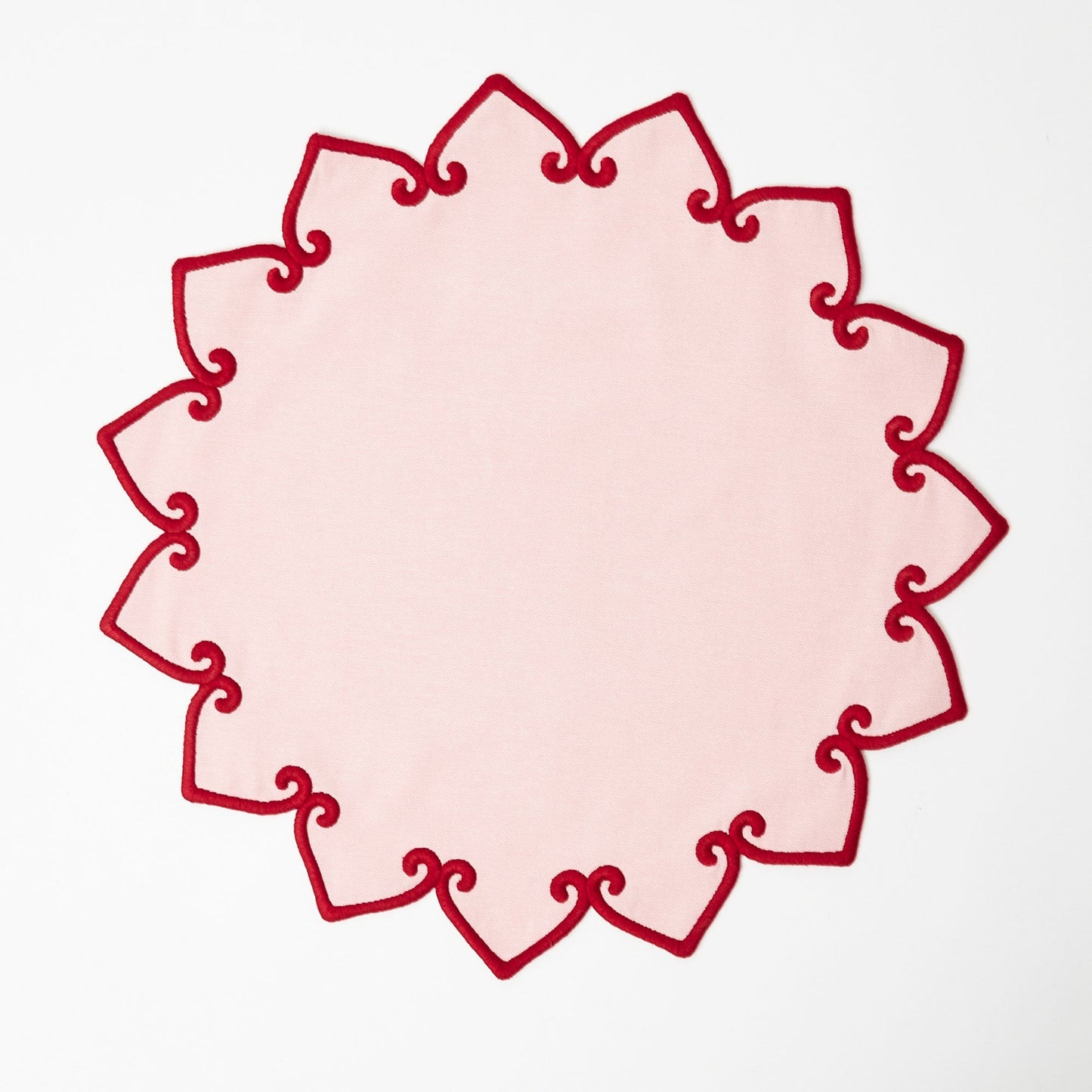 Pink & Red Angelina Placemats & Napkins (Set of 4)