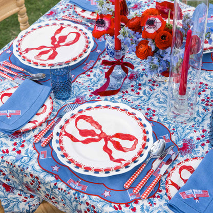 Red Gingham Cutlery (5 Piece)