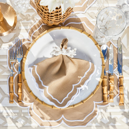 Sand Fleur Napkins (Set of 4)