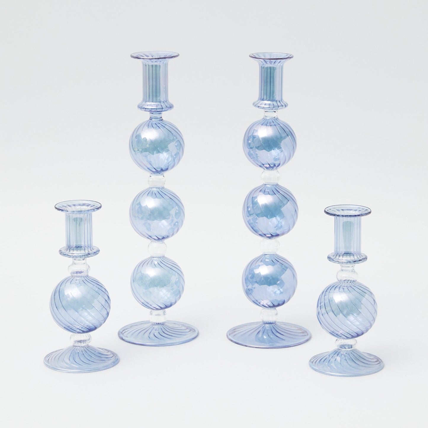 Camille Azure Candle Set (Blue)