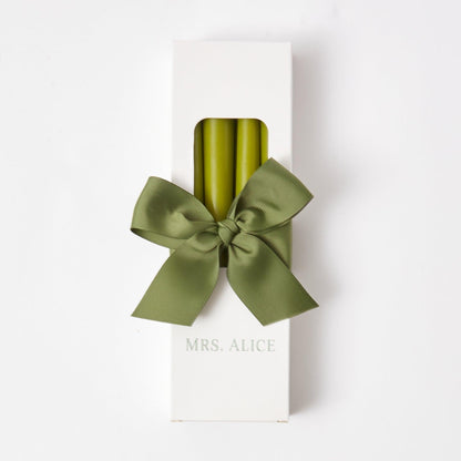 Camille Olive Candle Set (Apple Green)