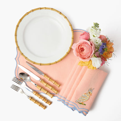 Nancy Bamboo Dinner Plate (Set of 4)