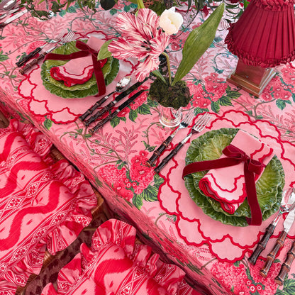 Pink Carolina Placemats & Napkins (Set of 4)