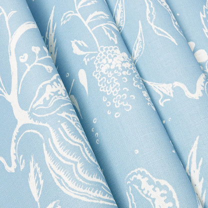 Blue Chelsea Square Fabric