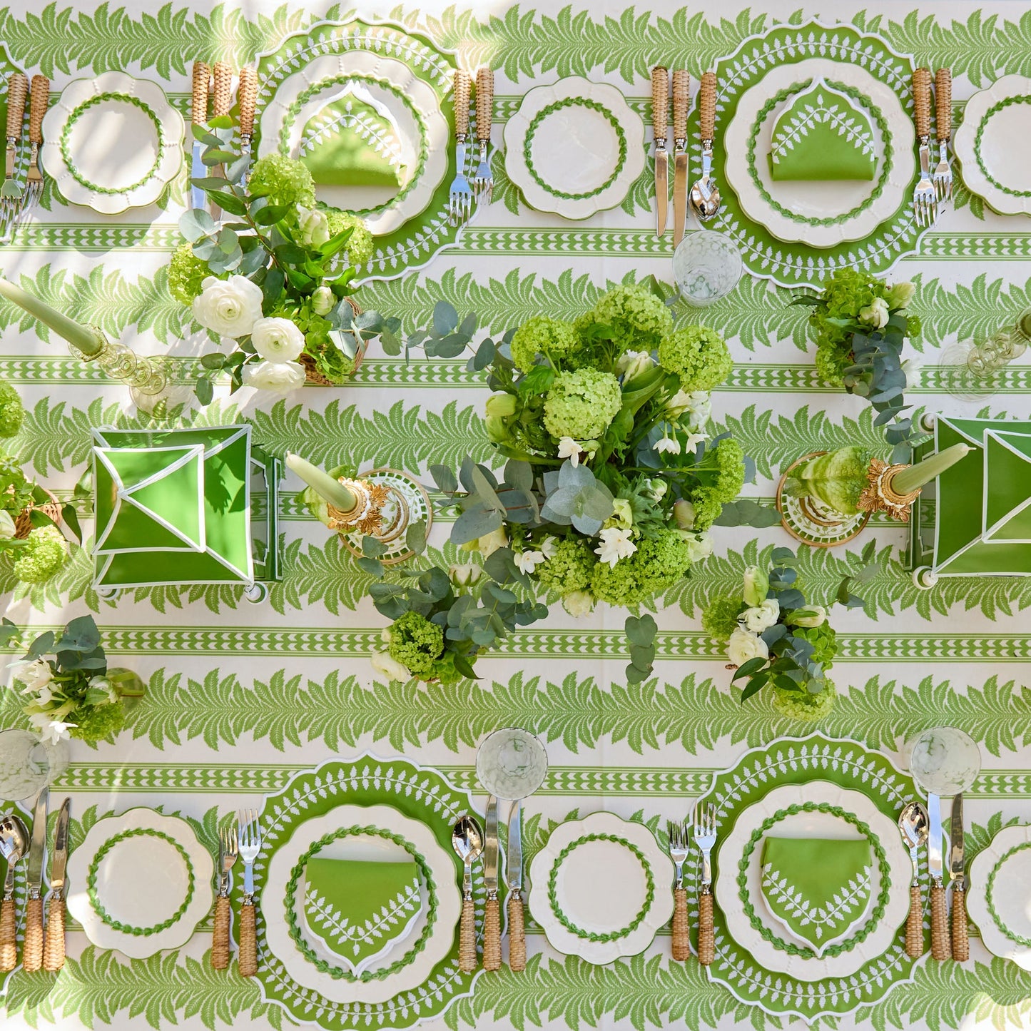 Green Laurel Placemats (Set of 4)