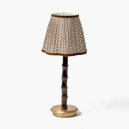 Chocolate Lotus Lampshade (18cm)
