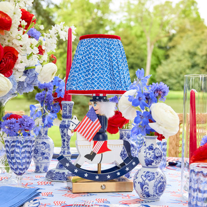 Fourth of July Rechargeable Lamp