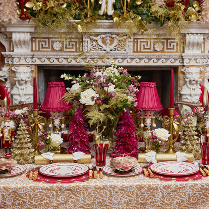 Burgundy Candles (Set of 8)