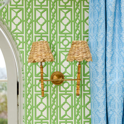 Natural Seagrass Lampshade (18cm)