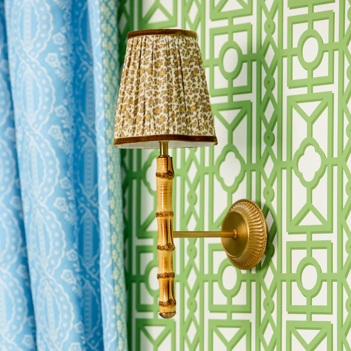 Natural Leopard Lampshade (14cm)