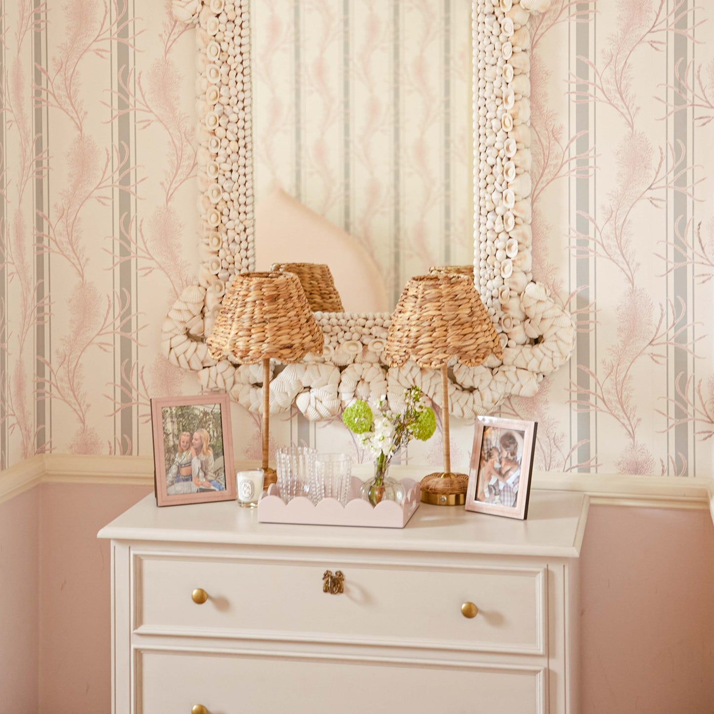 Rattan Ida Rechargeable Lamp
