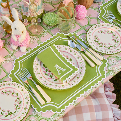 Green Louisa Placemats (Set of 4)