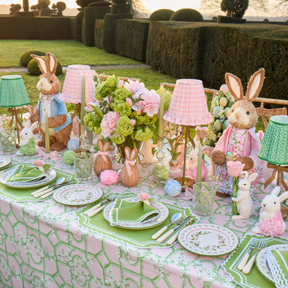 Green Louisa Placemats & Napkins (Set of 4)