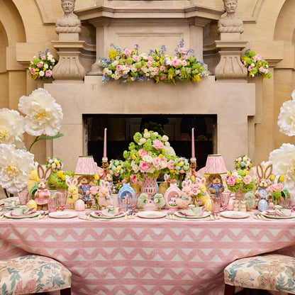 Green & Pink Eloise Gingham Placemats & Napkins (Set of 4)