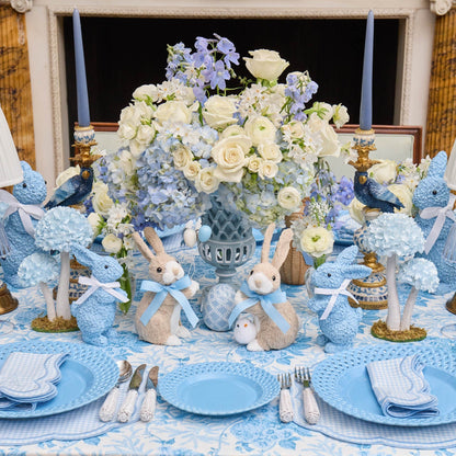 Blue Parrot Candle Set (Dusty Blue)