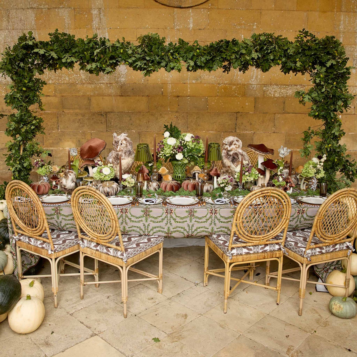 Small Adelaide Green Lattice Urn Vase