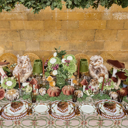 Acorn Garland Dinner & Starter Plates (Set of 8)