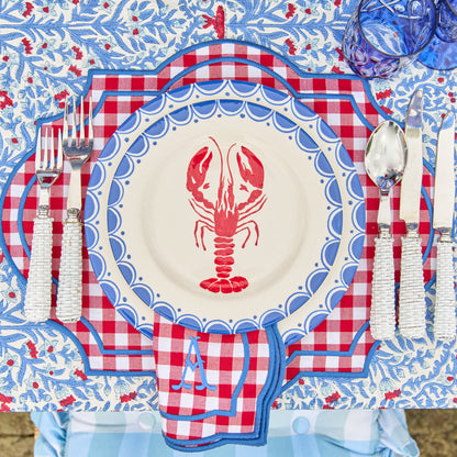 Lobster Dinner & Starter Plates (Set of 8)