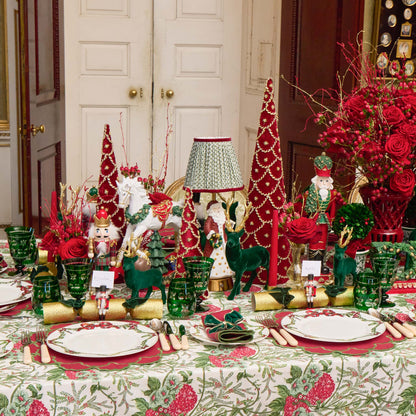 Christmas Garland Dinner Plate (Set of 4)