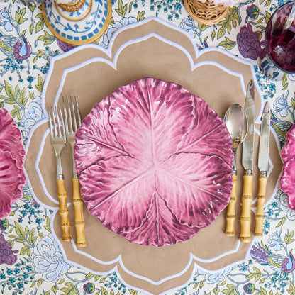 Aubergine Serena Cabbage Dinner Plate