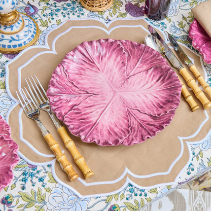 Aubergine Serena Cabbage Dinner Plate