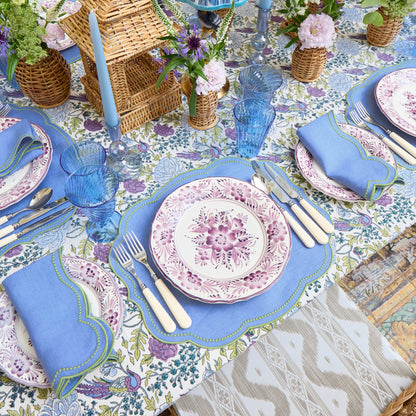 Purple Pandora Dinner Plates (Set of 4)