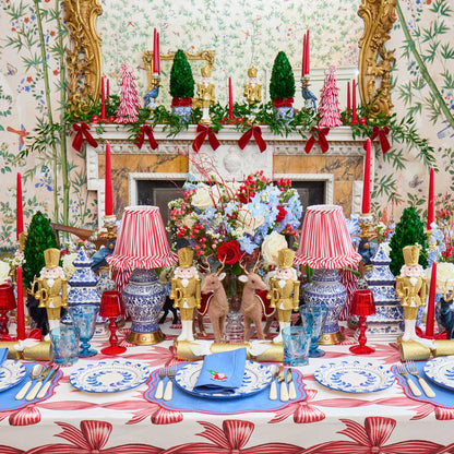 Elizabeth Blue Garland Starter Plates (Set of 4)