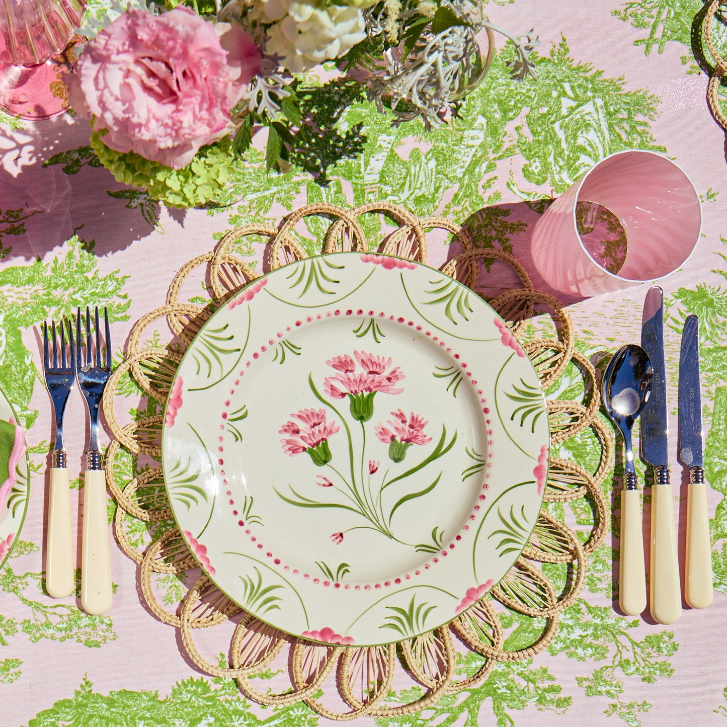 White Ivory Cutlery (5 Piece)