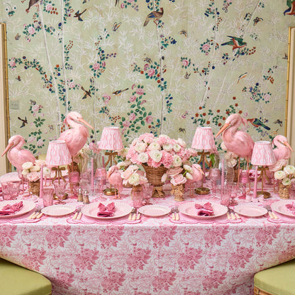 Petal Pink Lady Isabella's Garden Tablecloth