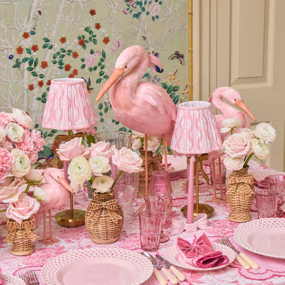 Pink Saskia Stork (Pair) - 60cm