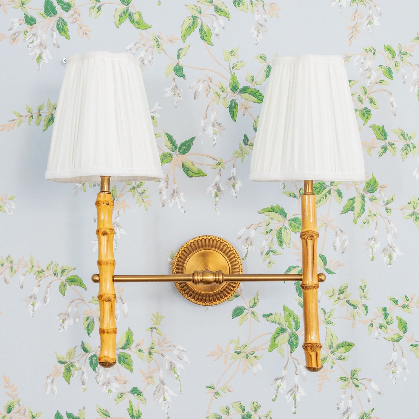 Bamboo Rechargeable Double Wall Light