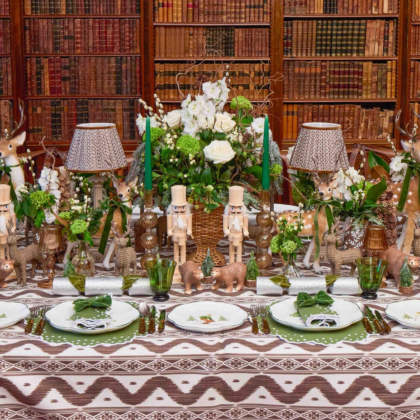Green Esmerelda Placemats (Set of 4)