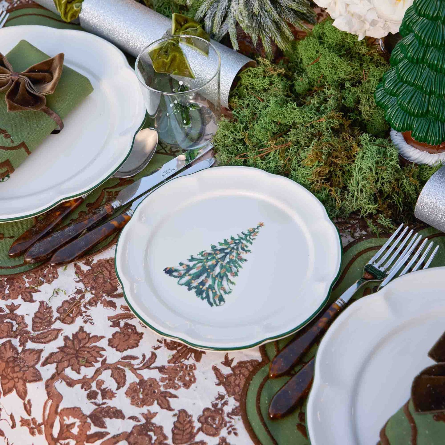 Christmas Tree Starter Plate
