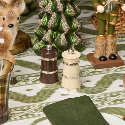 Ivorine & Rosewood Salt & Pepper Set
