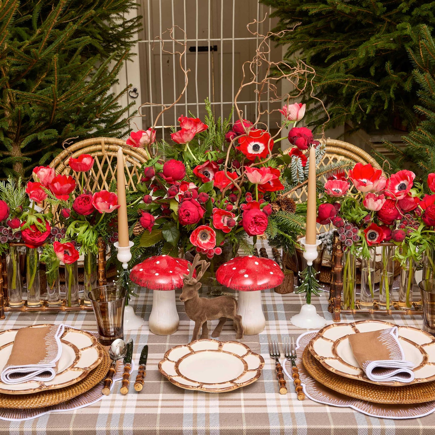 Sun Valley Tartan Tablecloth