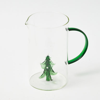 Christmas Tree Jug and Glasses (Set of 4)