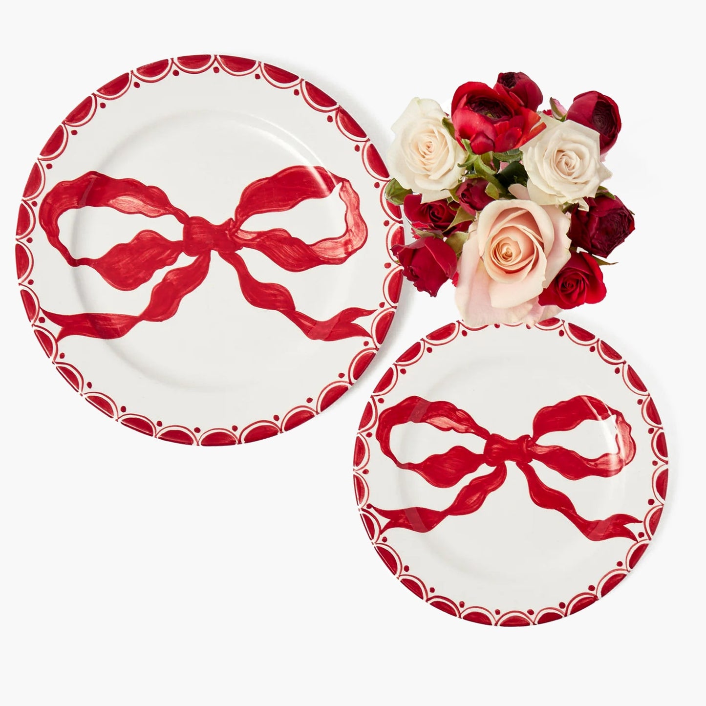 Marilyn Red Bow Starter Plate