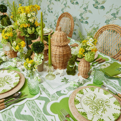 Rattan Ginger Jar