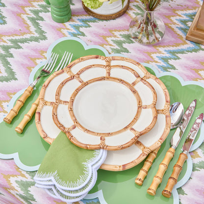 Petal Bamboo Starter Plate (Set of 4)