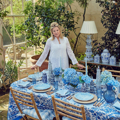 Serena Cornflower Blue Napkins (Set of 4)