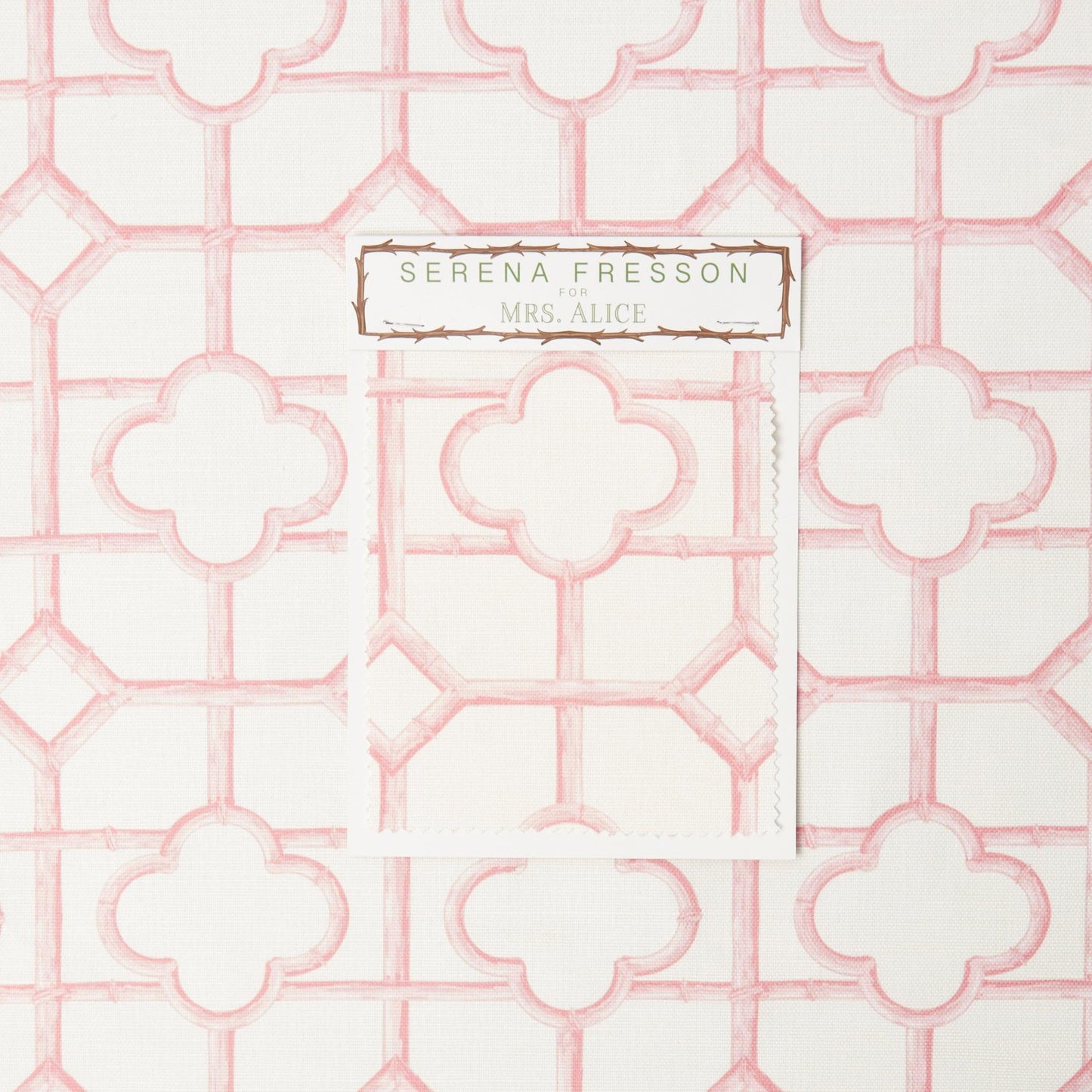 Pink Shaded Bamboo Fabric
