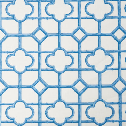 French Blue Shaded Bamboo Fabric