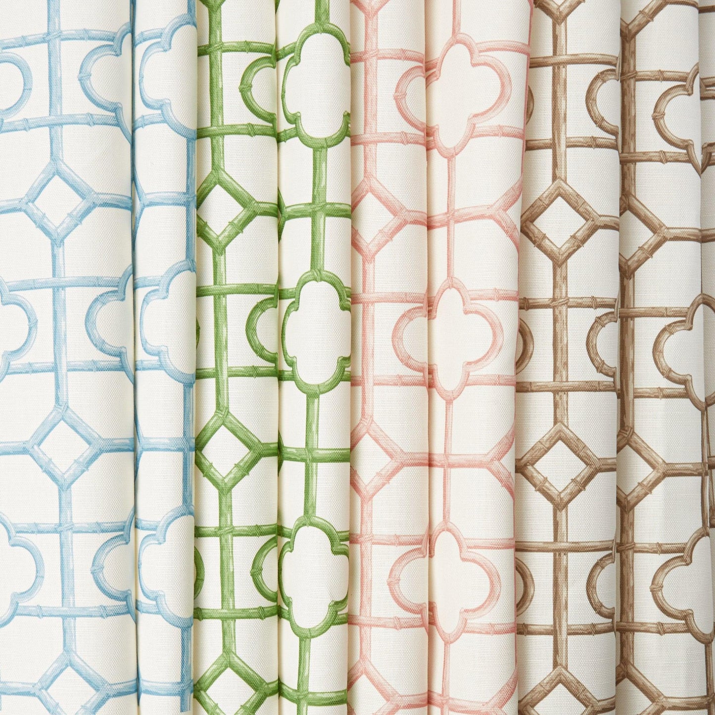 Pink Shaded Bamboo Fabric