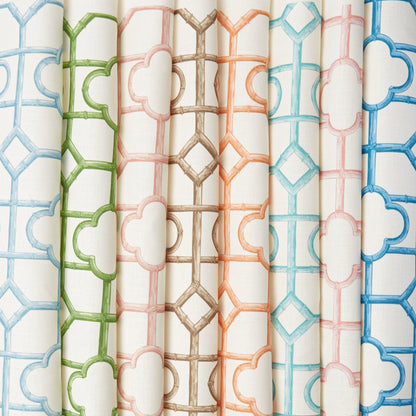 Soft Coral Shaded Bamboo Fabric