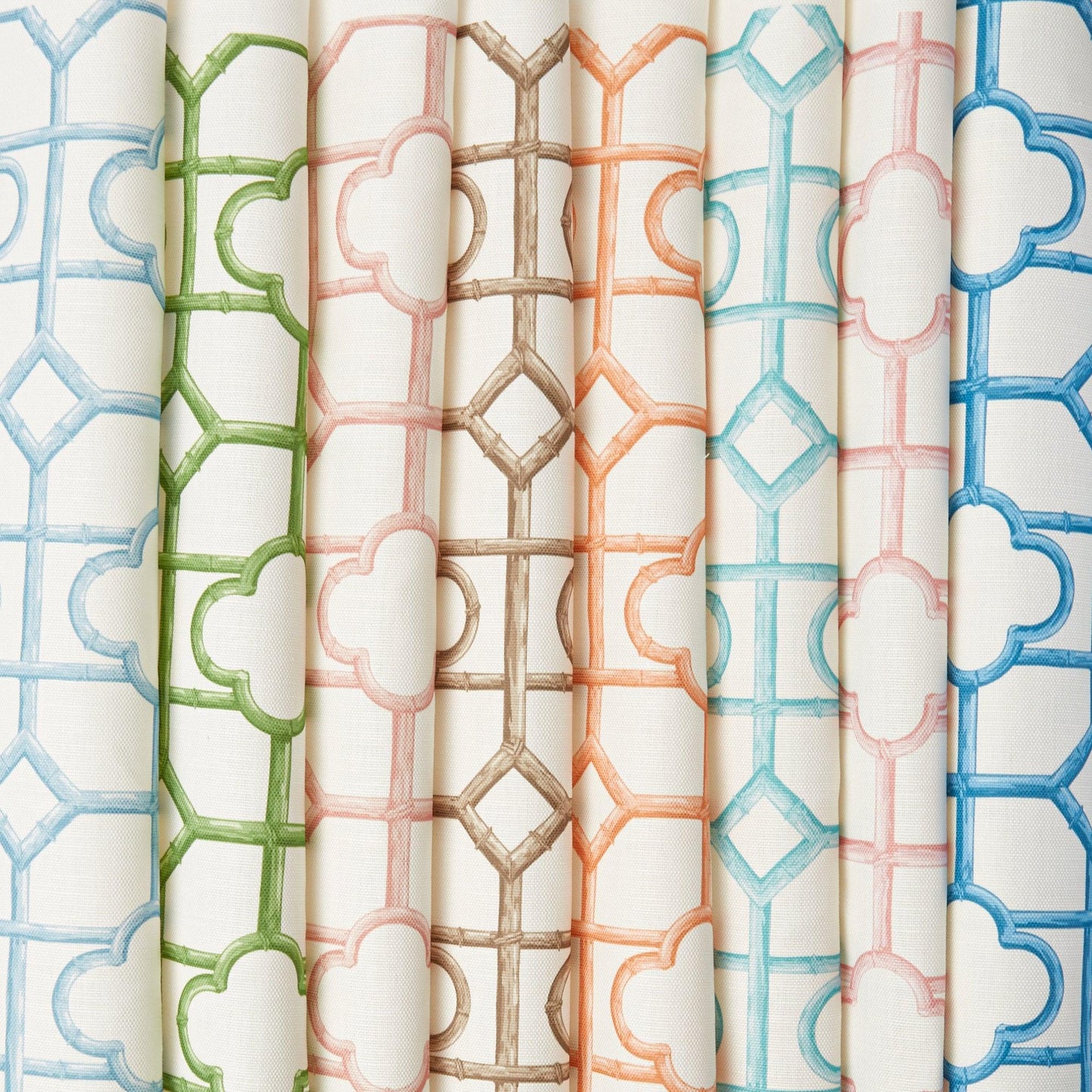 Pink Shaded Bamboo Fabric