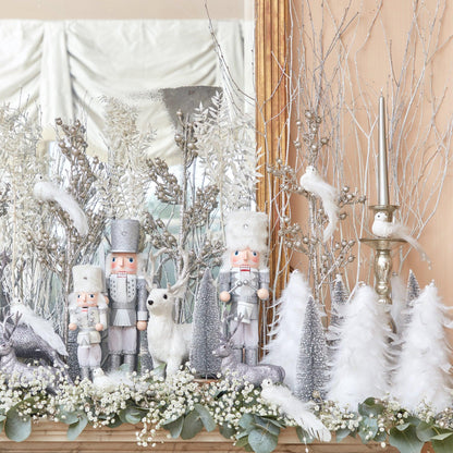Silver Candles (Set of 8)